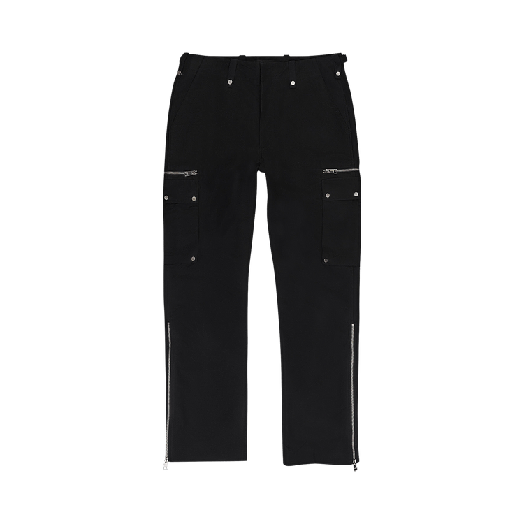 PURPLE BRAND Poly Cargo Pants "Black"