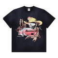 Billionaire Boys Club Oversize Fit Wrangler T-Shirt "Black"