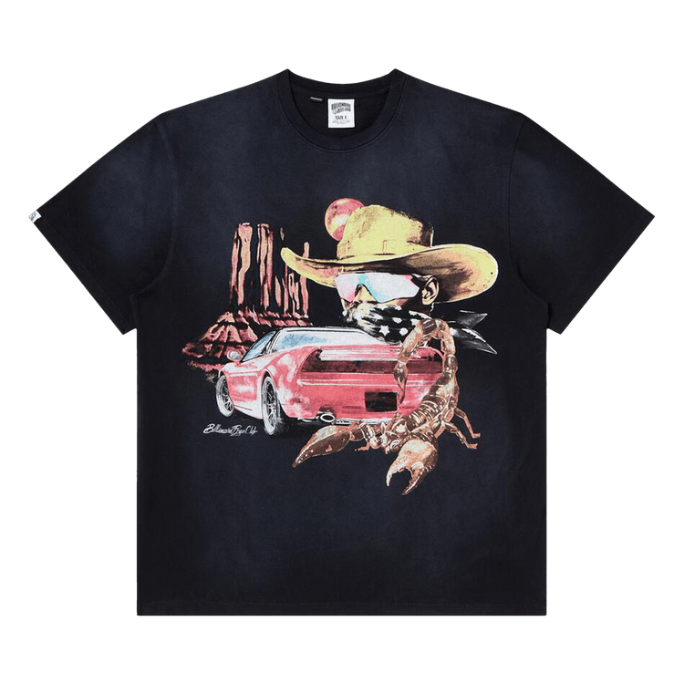Billionaire Boys Club Oversize Fit Wrangler T-Shirt "Black"