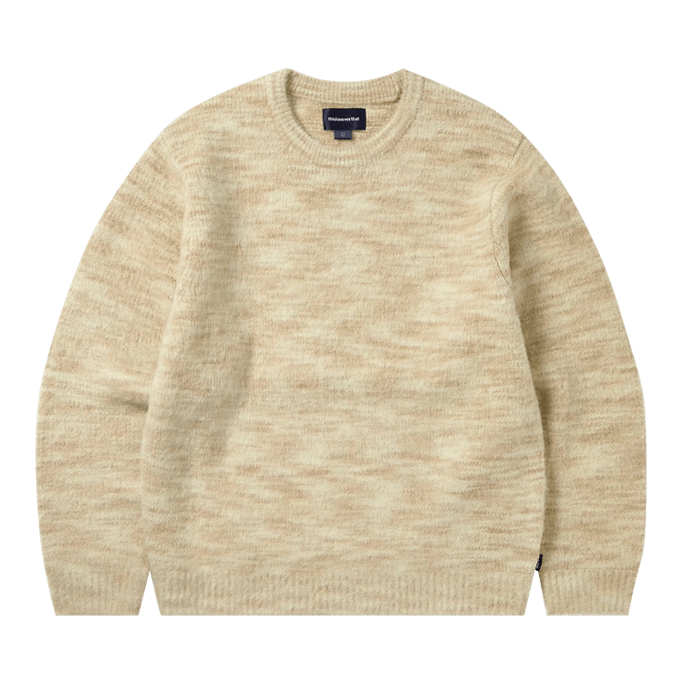 thisisneverthat Static Knit Sweater "Beige"