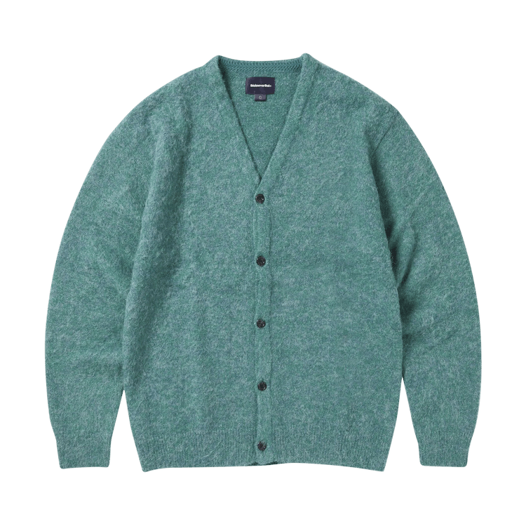 thisisneverthat Hairy Knit Cardigan "Green"