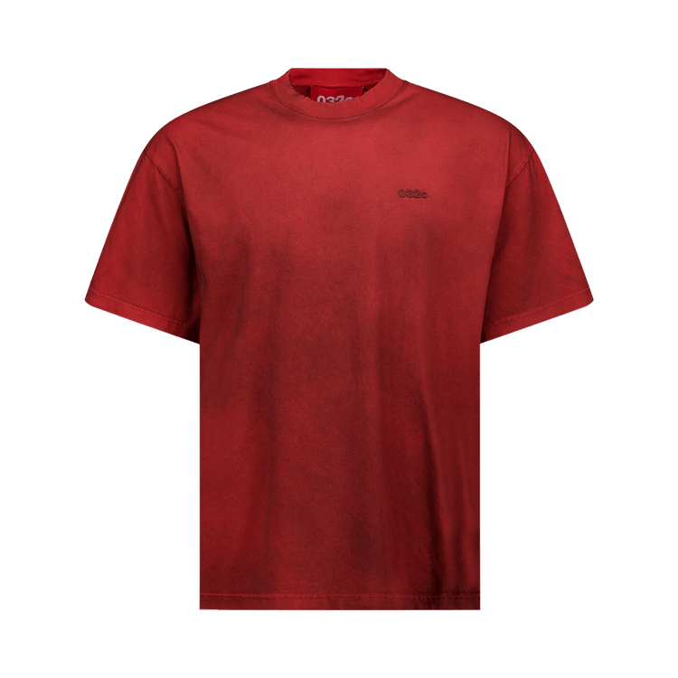 032C Icarus With No Sun T-Shirt "Stained Red"