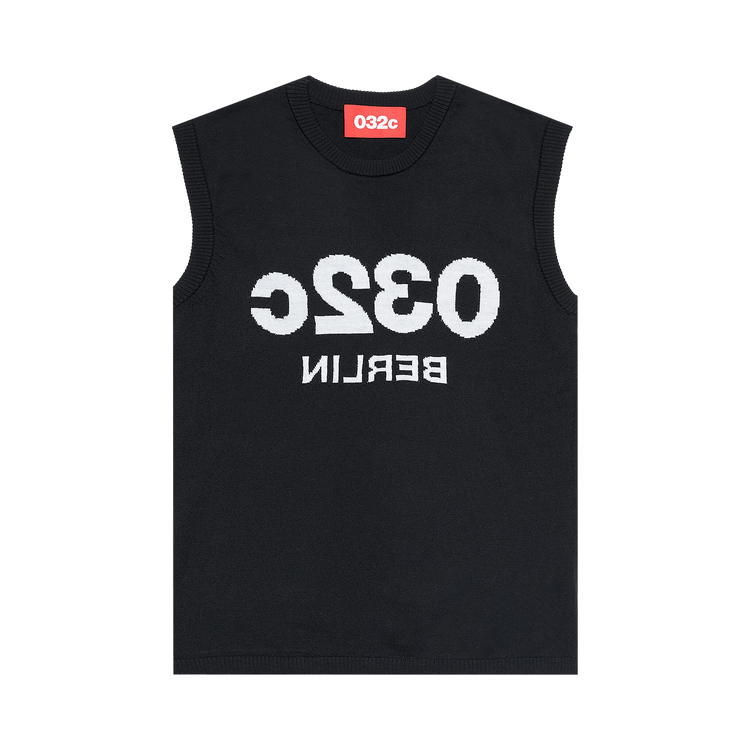 032C Hollywood To Berlin Selfie Tank "Black"