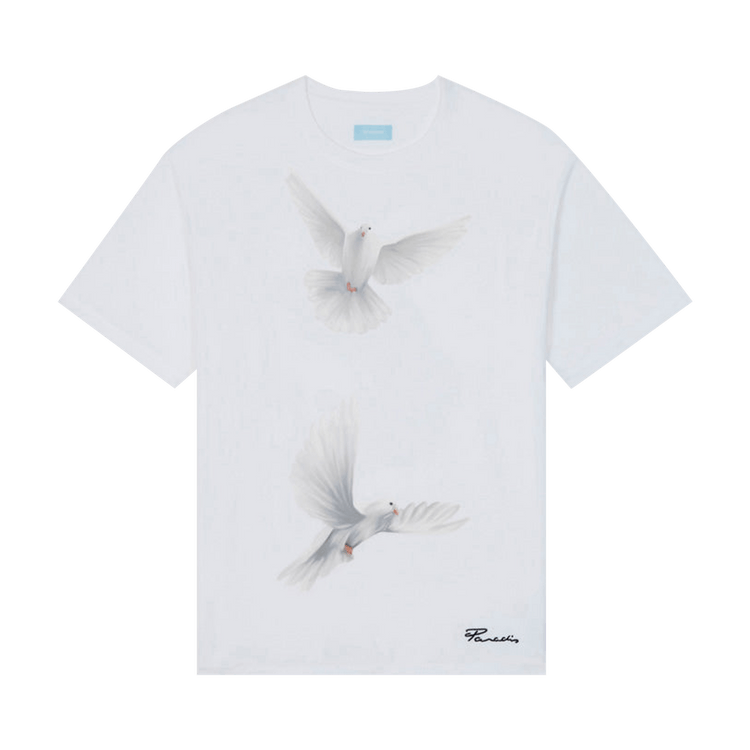 3.PARADIS Freedom Print T-Shirt "White"