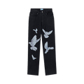 3.PARADIS Doves Baggy Denim Jeans "Black"