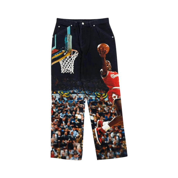 Air Jordan Printed Twill Pants "Black"