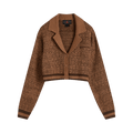 Air Jordan Knit Cardigan "Archaeo Brown"