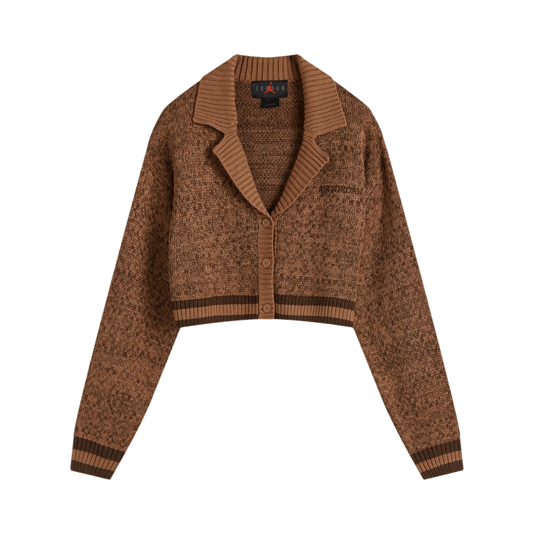Air Jordan Knit Cardigan "Archaeo Brown"