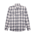 One Of These Days Shadow Plaid Western Shirt "Dusk"