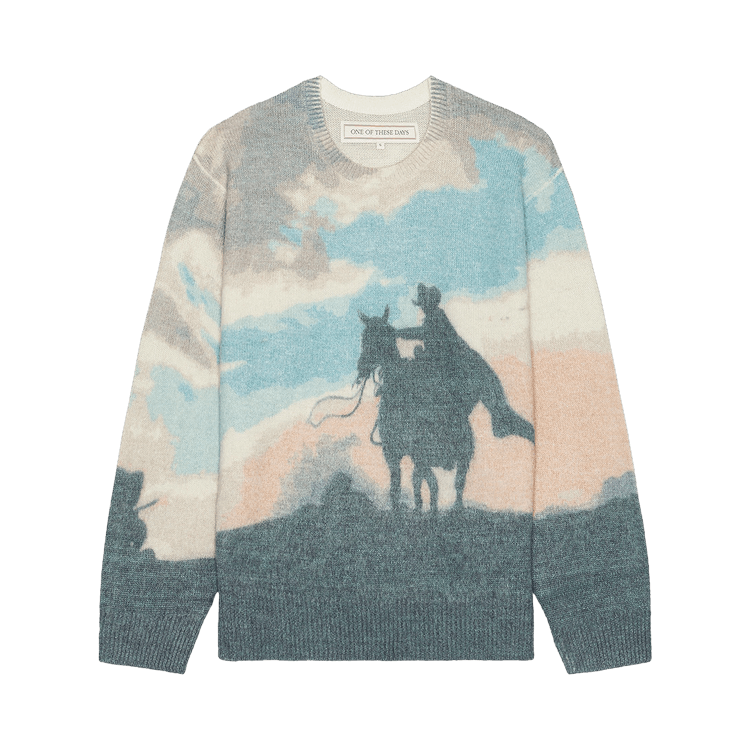 One Of These Days Stayed Away Knit Sweater "Multicolor"