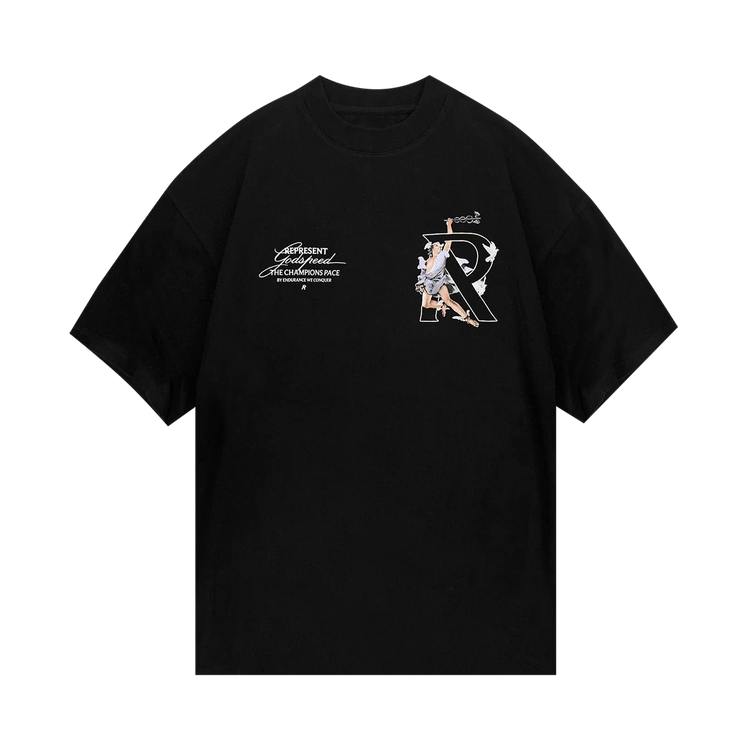 Represent Clo Hermes T-Shirt "Jet Black"
