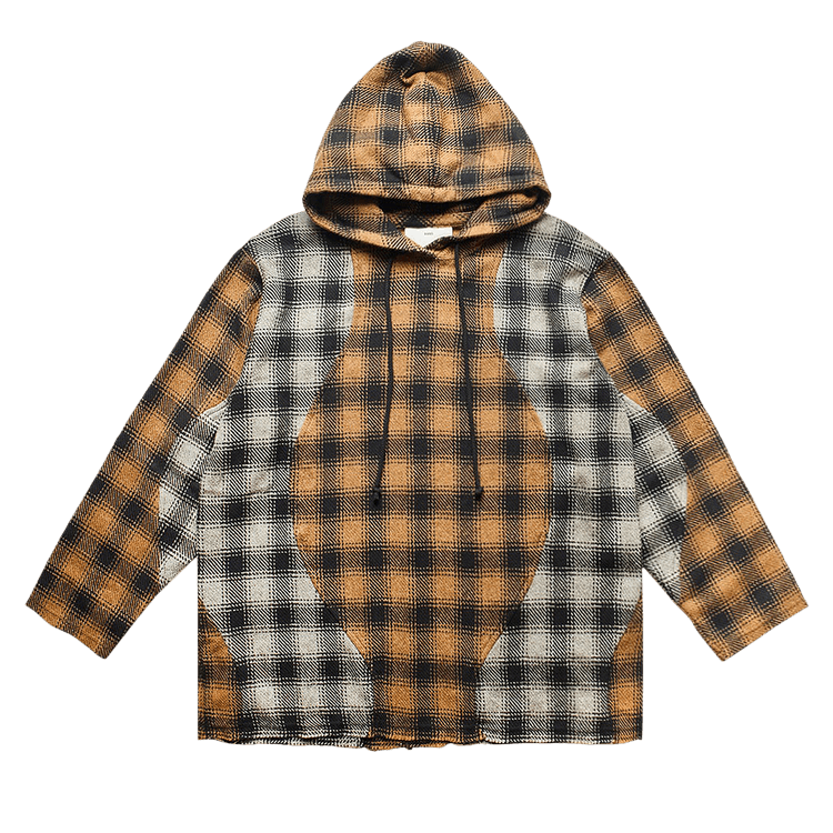 Song for the Mute Raw Patch Pocket Hoodie "Black/Grey"