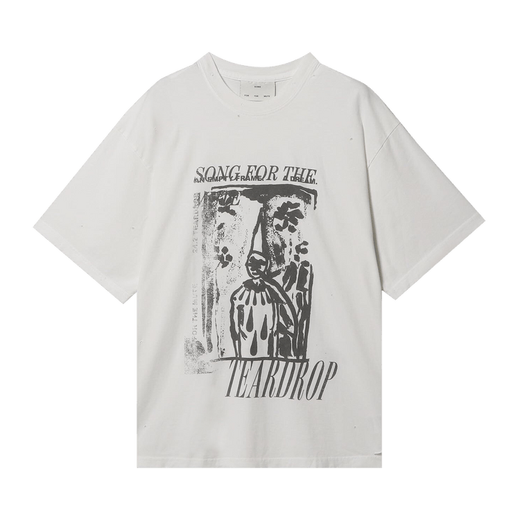 Song for the Mute Clown Gym Tee "White"