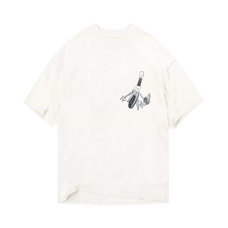 Represent Clo Keys To The Club T-Shirt "Flat White"