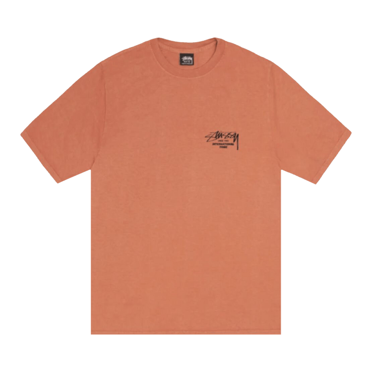 Stussy Beat Sounds Tee "Rust"