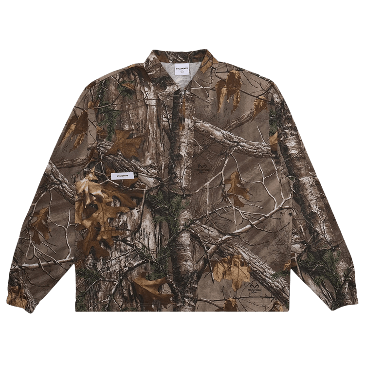 Students Benjie Long-Sleeve Polo Shirt "Camo"
