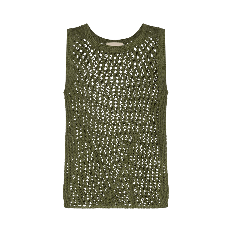 Nicholas Daley Hand Crocheted Vest "Green"