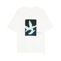 OAMC Peacemaker Dark Flower Short-Sleeve T-Shirt "Snow White"