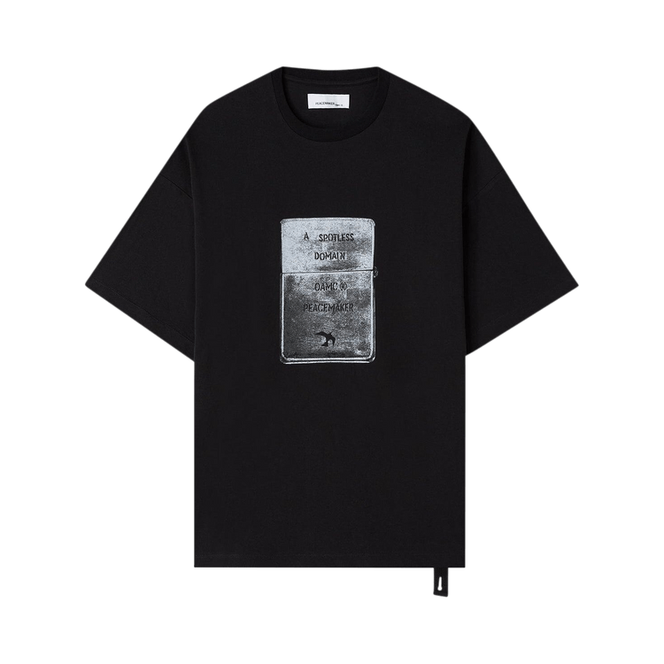 OAMC Peacemaker Lighter Short-Sleeve T-Shirt "Black"