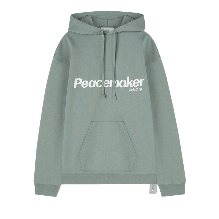 OAMC Peacemaker Flower Loose Fit Hoodie "Sage Green"