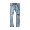 PURPLE BRAND Paint Jeans "Light Indigo"