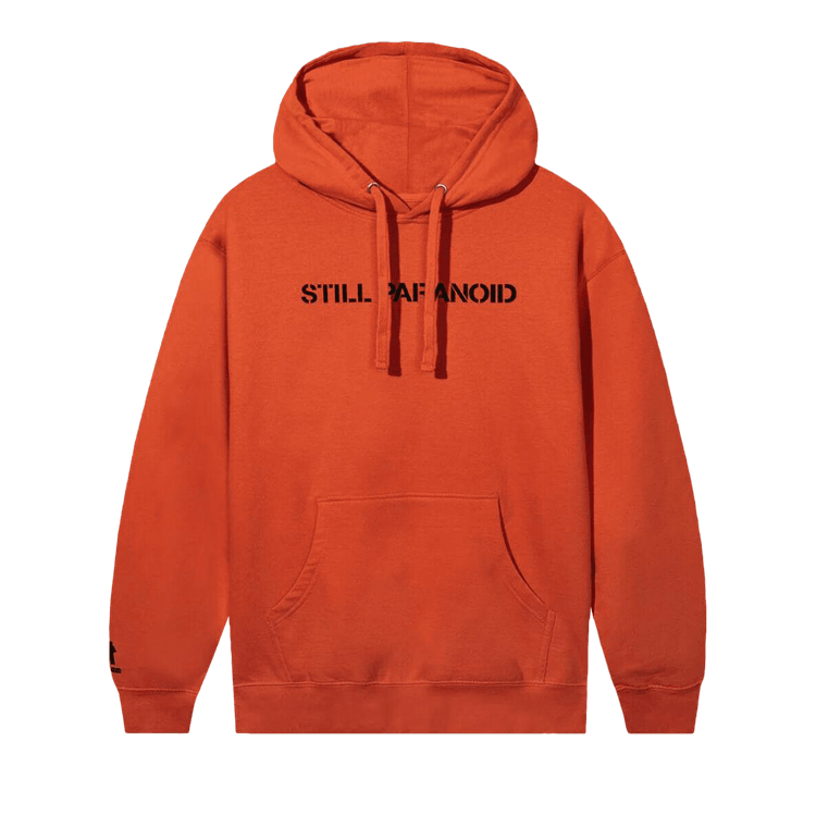 Anti Social Social Club x Undefeated Still Paranoid Hoodie "Orange"