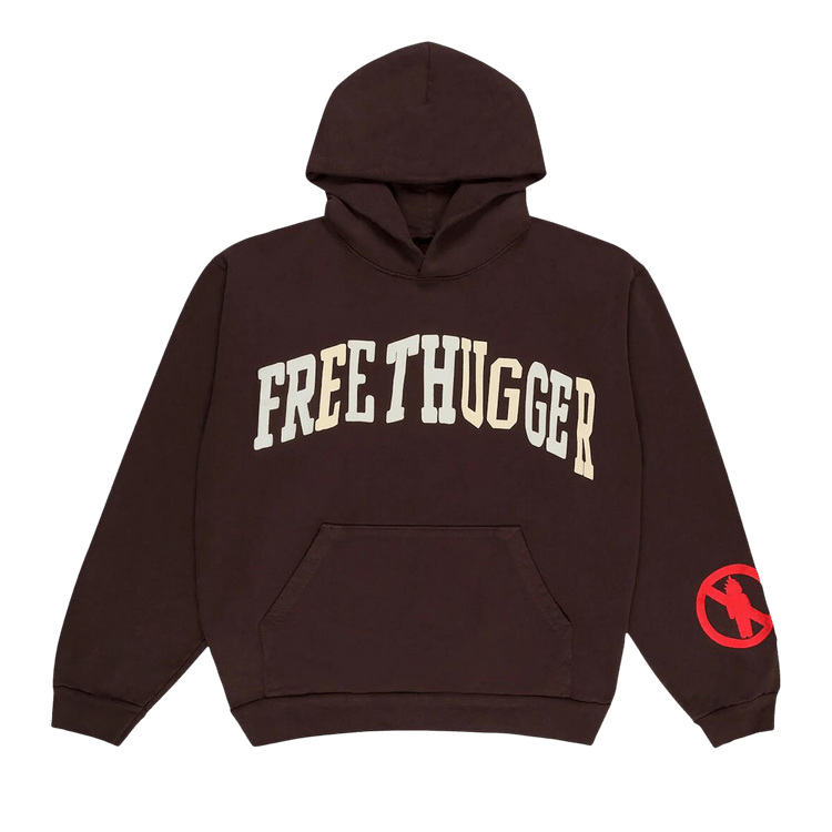Cactus Plant Flea Market x Cactus Jack by Travis Scott Free Thugger Hoodie "Brown"
