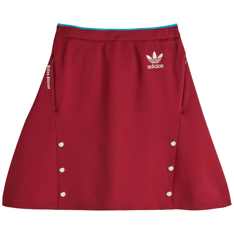 adidas x Wales Bonner Skirt "Collegiate Burgundy"