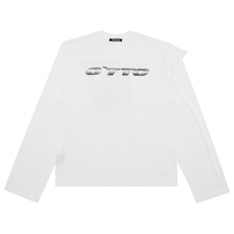 Ottolinger Grafik Long-Sleeve "White"