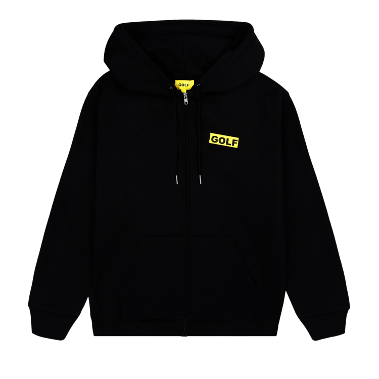 GOLF WANG Collage Zip Up Hoodie "Black"