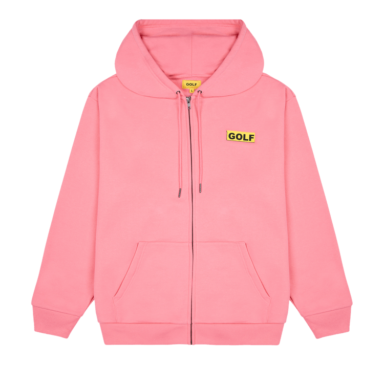 GOLF WANG Collage Zip Up Hoodie "Pink"