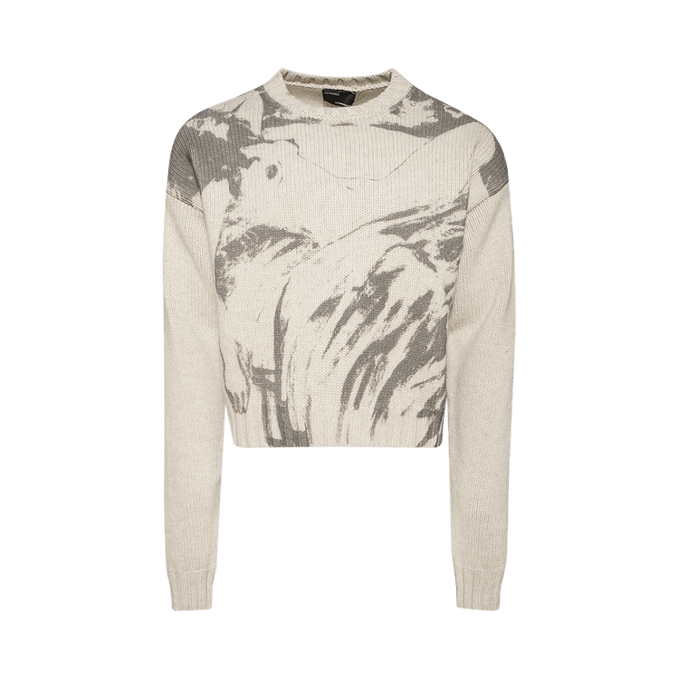 Enfants Riches Déprimés Past In Vain Crewneck Sweater "Cream/Black"