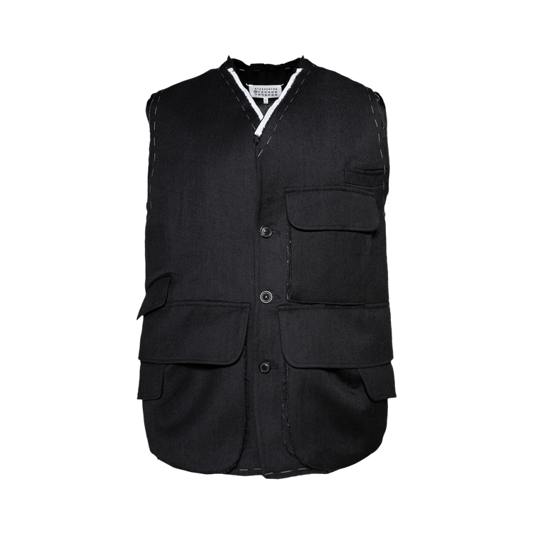 Maison Margiela Suiting Vest "Grey Melange"