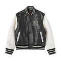Palm Angels Monogram Classic Varsity Jacket "Black/Off White"