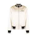 Palm Angels Classic Logo Bomber Jacket "Light Biege/Black"