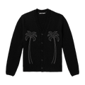 Palm Angels Milano Stud Cardigan "Black"