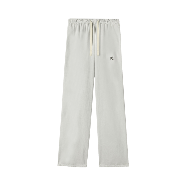 Palm Angels Monogram Travel Pants "Light Grey"