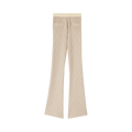 Palm Angels Monogram Jacquard Knit Pants "Beige"