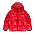 PURPLE BRAND Nylon Down Puffer Jackets "Red"