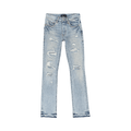 PURPLE BRAND Light Vintage Flare Skinny Jeans "Indigo"