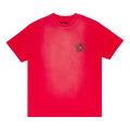 PURPLE BRAND Textured Jersey Short-Sleeve Tee "Red"