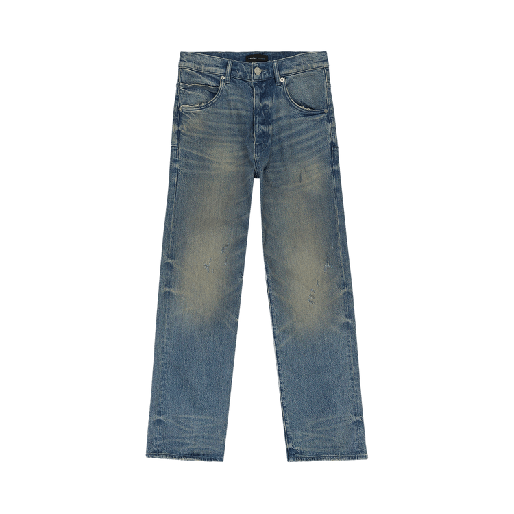 PURPLE BRAND 2 Year Dirty Fade Skinny Jeans "Indigo"