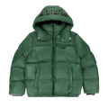 PURPLE BRAND Nylon Down Puffer Jacket "Green"