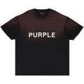 PURPLE BRAND Textured Jersey Inside Out Tee "Black"