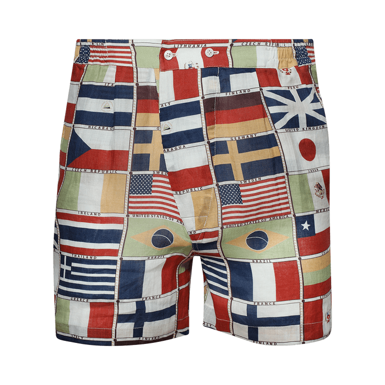 Bode International Flags Boxer Shorts "Multicolor"