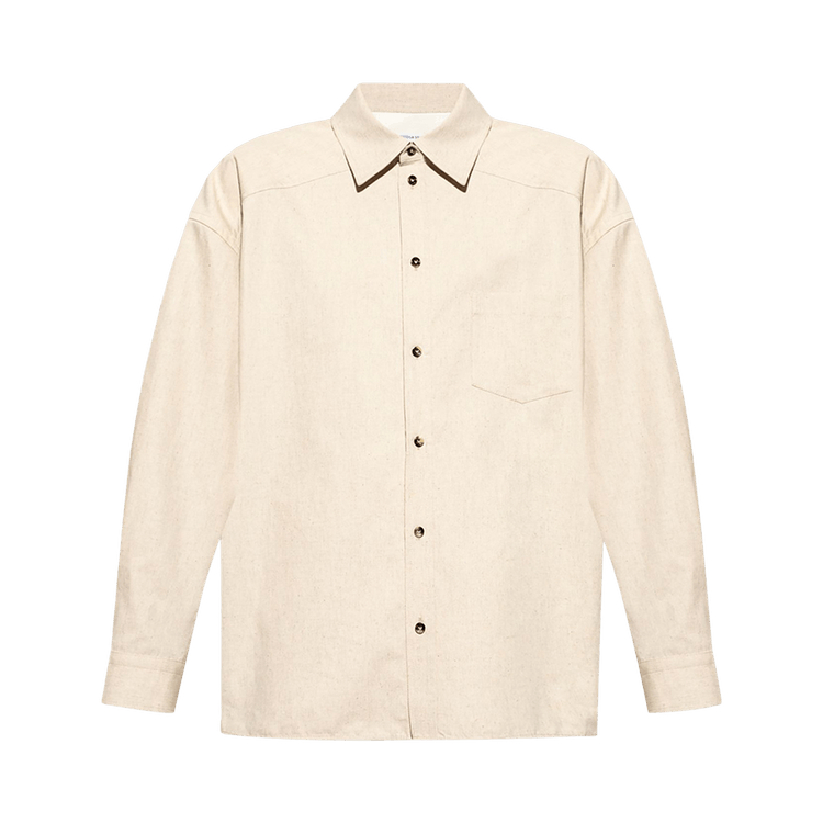 Bottega Veneta Crisp Poplin Shirt "Beige"