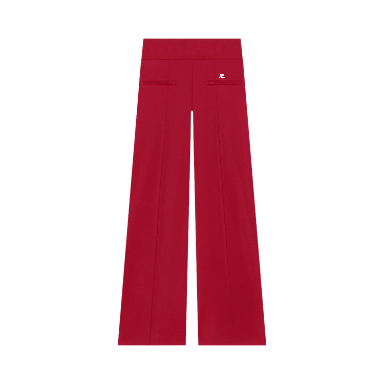 Courrèges Interlock Tracksuit Pants "Ruby"