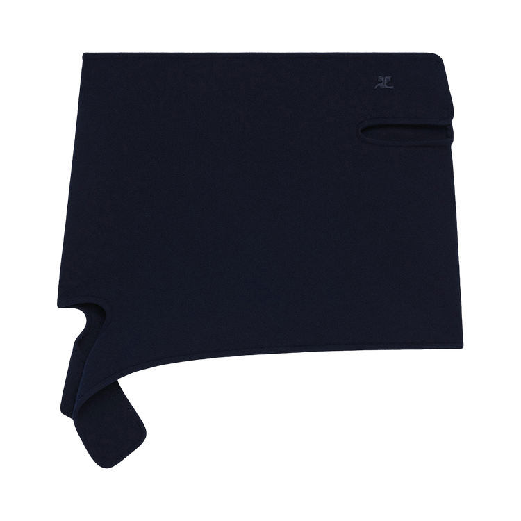 Courrèges Loop Milano Knit Mini Skirt "Navy"
