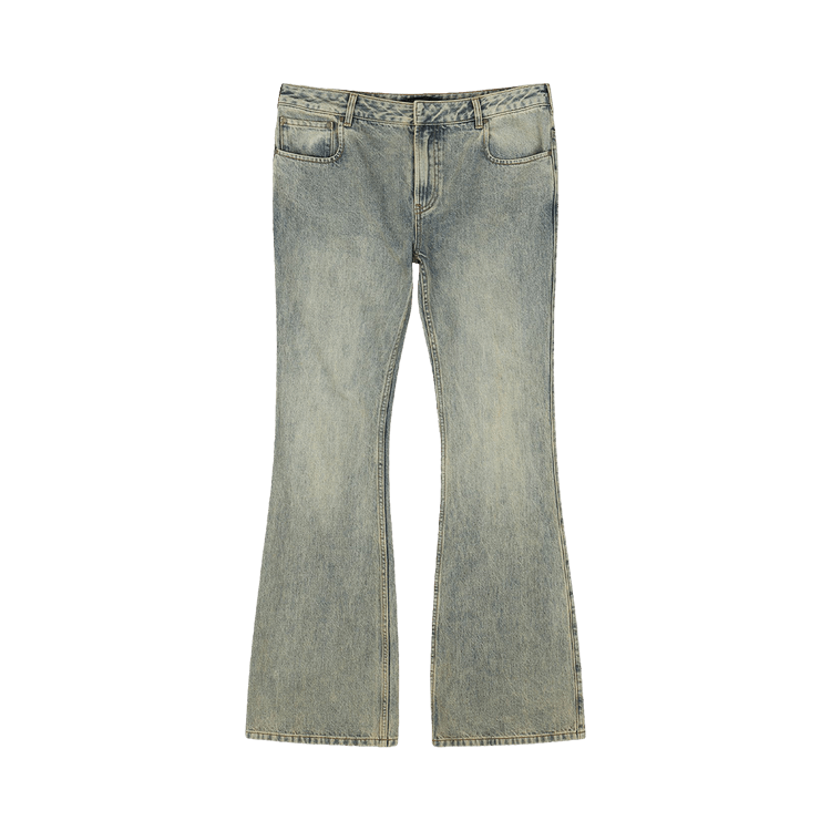 Entire Studios Slim-Flared Jeans "Surface Wave"