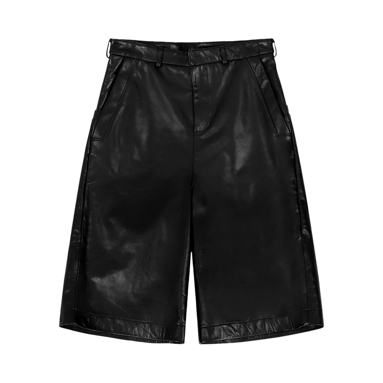 Entire Studios Area Short "Black Leather"
